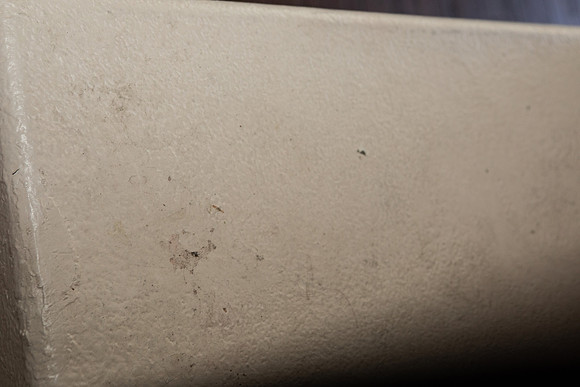 entry - needs to be scrubbed clean