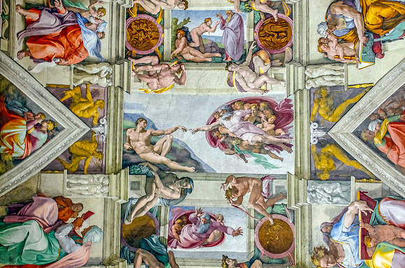 Ceiling, Sistine Chapel, Vatican