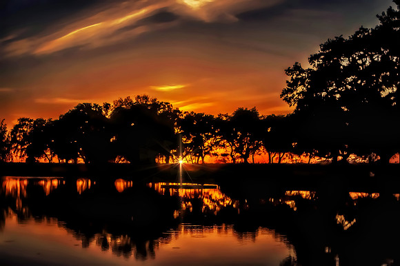 Lodi Lake Sunset