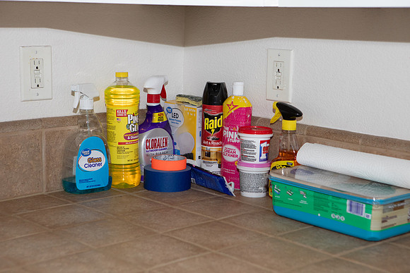 clean off counter